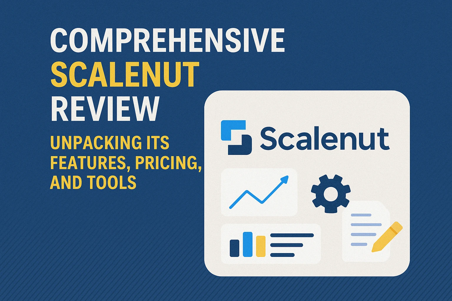 Comprehensive saclenut review