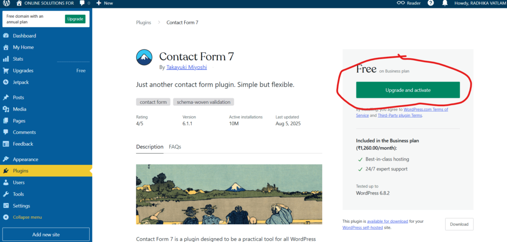 WordPress.com vs WordPress.org- plugin usage