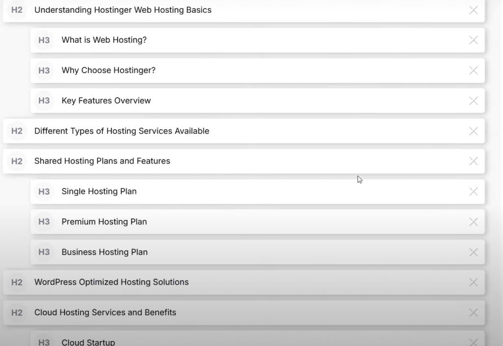Super page H2&H3 structure Super page H2&H3 structure