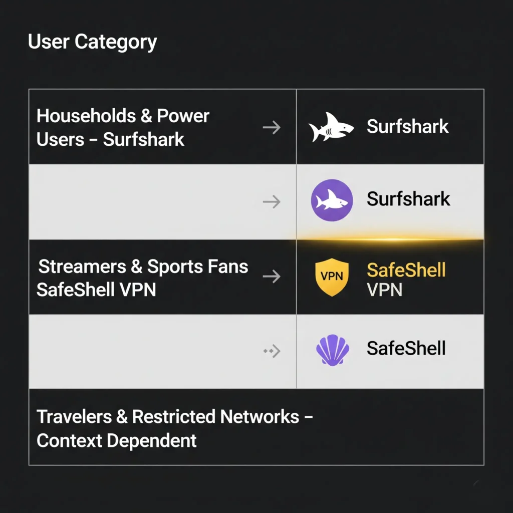 Who Should Choose Which VPN Who Should Choose Which VPN