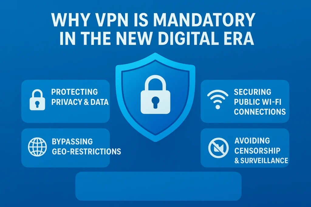 Why VPN Mandatory in Digital Era Why VPN Mandatory in Digital Era