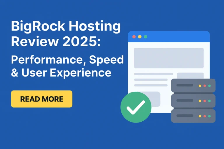 bigrock hosting review 2025