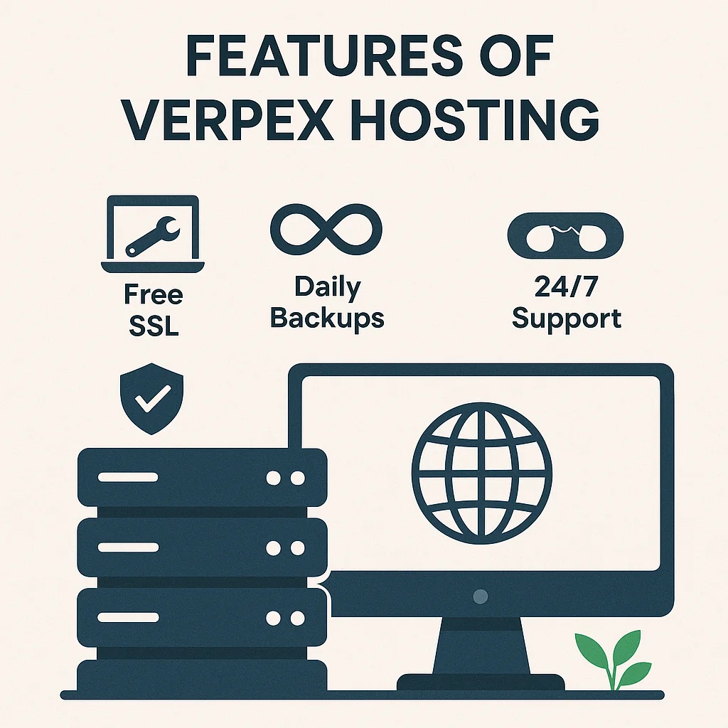 features of verpex hosting