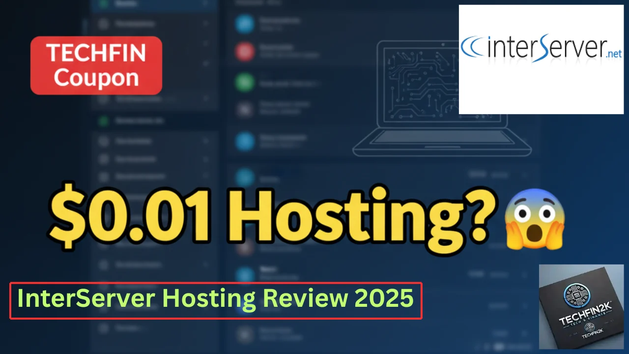 InterServer hosting 27-day testing review video - complete walkthrough from purchase to performance results