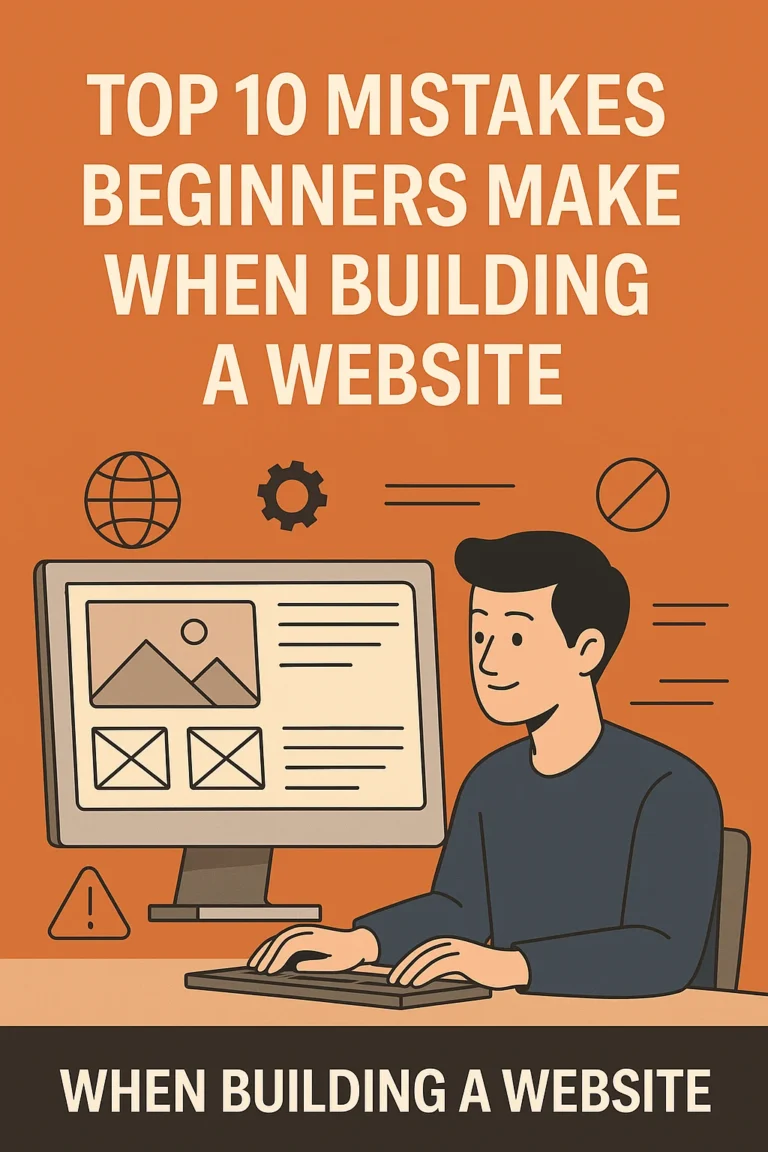 Top 10 Mistakes Beginners Make When Building a Website (And How to Avoid Them)