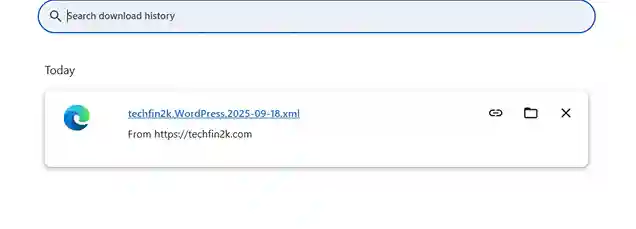 wordpress-export-xml-file Downloaded WordPress XML export file used for site migration and content transfer